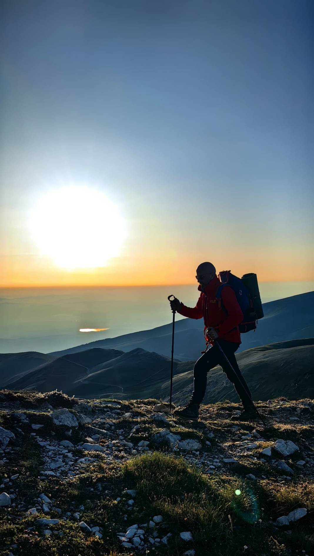 Uludağ’ın zirvesinde görüntülendi: Gün doğumu ve ayın batışı aynı karede - Resim: 10